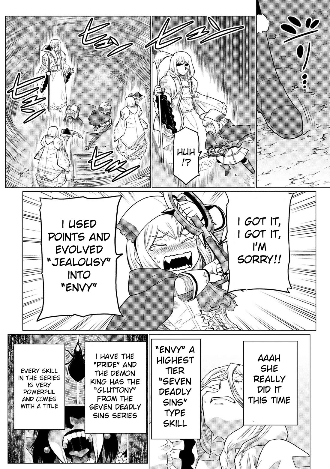 Kumo desu ga, nani ka? I'm a spider, so what? chapter 74.1 page 8