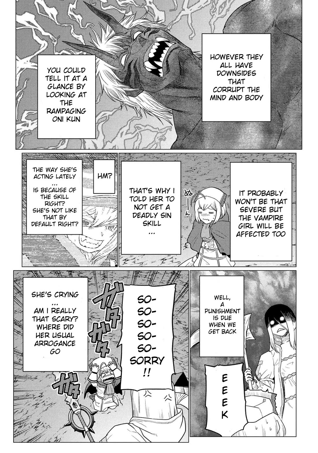 Kumo desu ga, nani ka? I'm a spider, so what? chapter 74.1 page 9