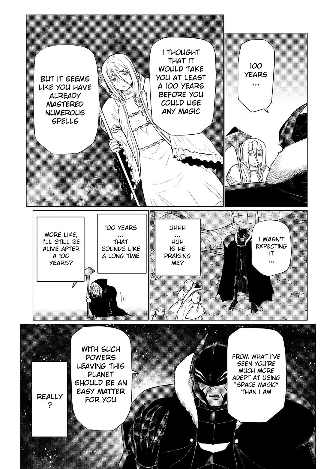 Kumo desu ga, nani ka? I'm a spider, so what? chapter 74.2 page 3