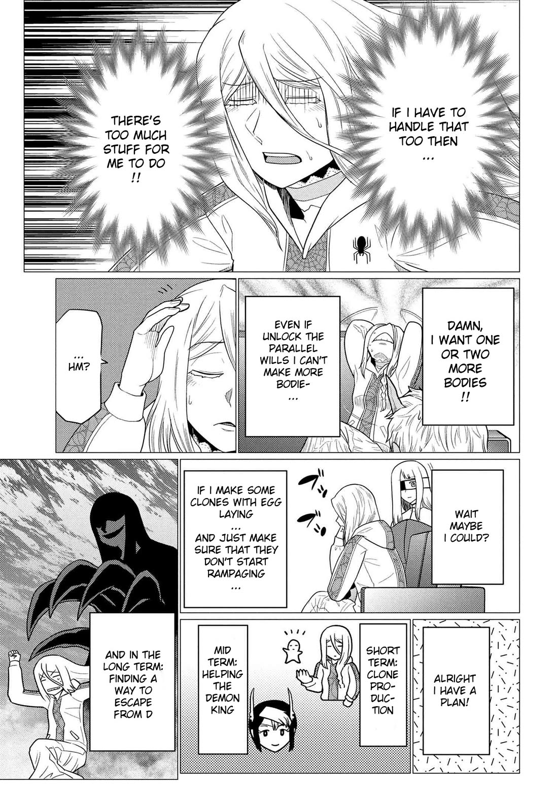 Kumo desu ga, nani ka? I'm a spider, so what? chapter 76.1 page 13