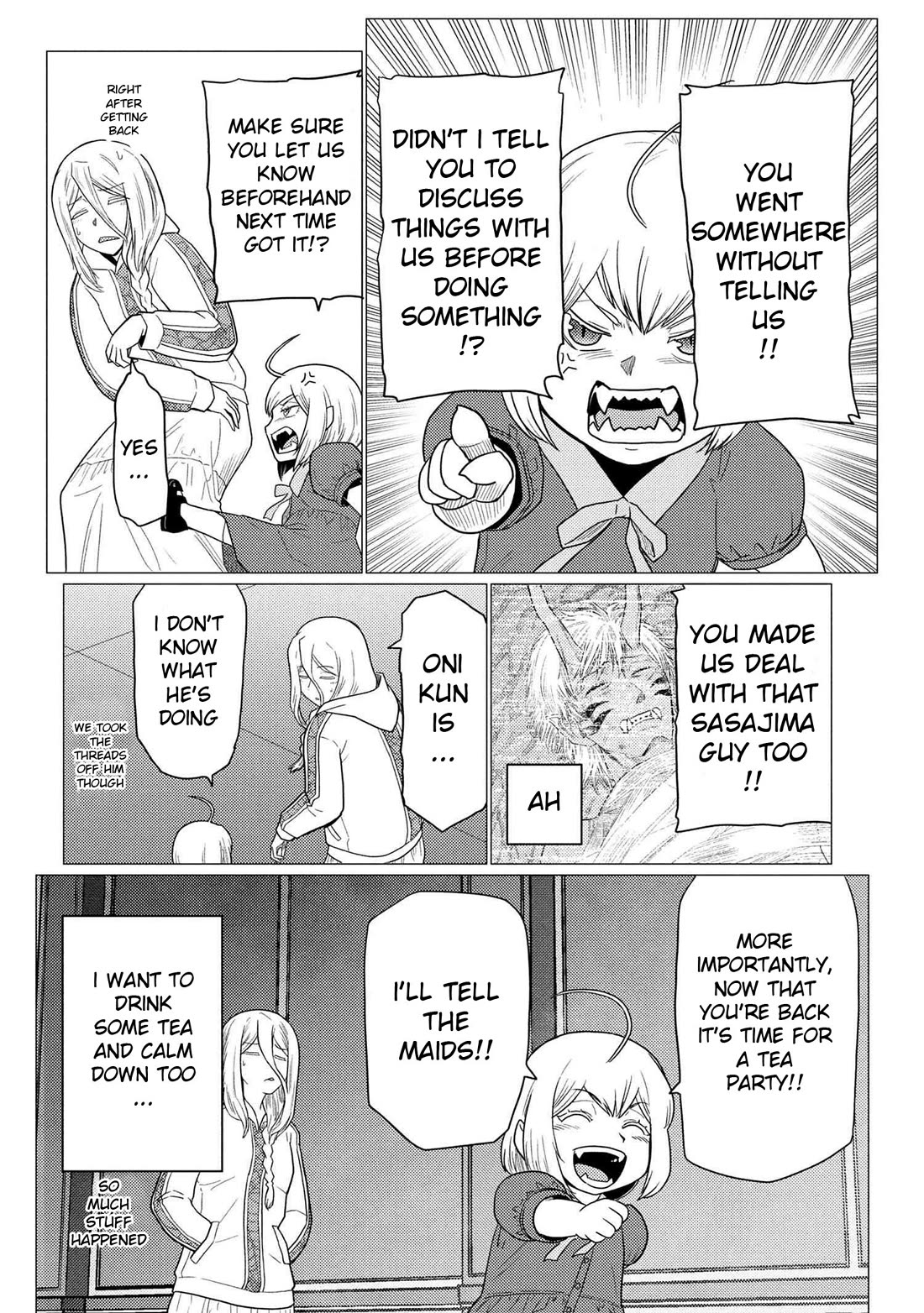 Kumo desu ga, nani ka? I'm a spider, so what? chapter 76.1 page 8