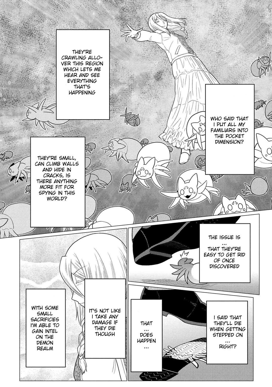 Kumo desu ga, nani ka? I'm a spider, so what? chapter 76.2 page 13