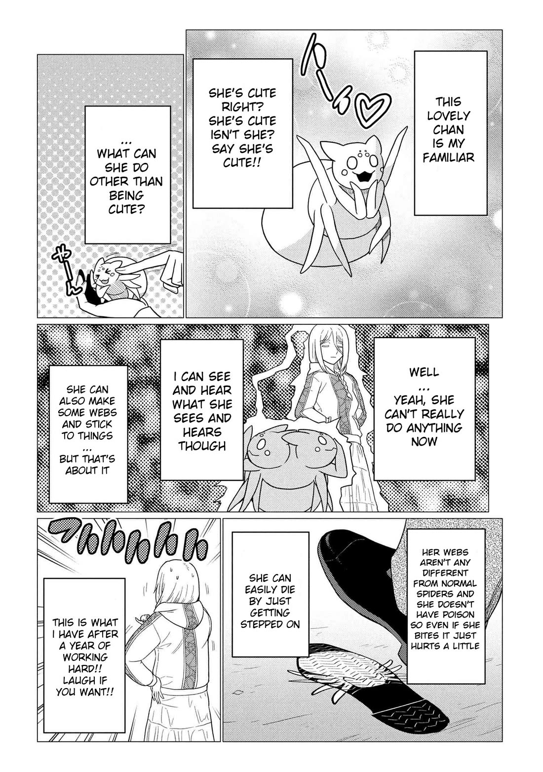 Kumo desu ga, nani ka? I'm a spider, so what? chapter 76.2 page 4
