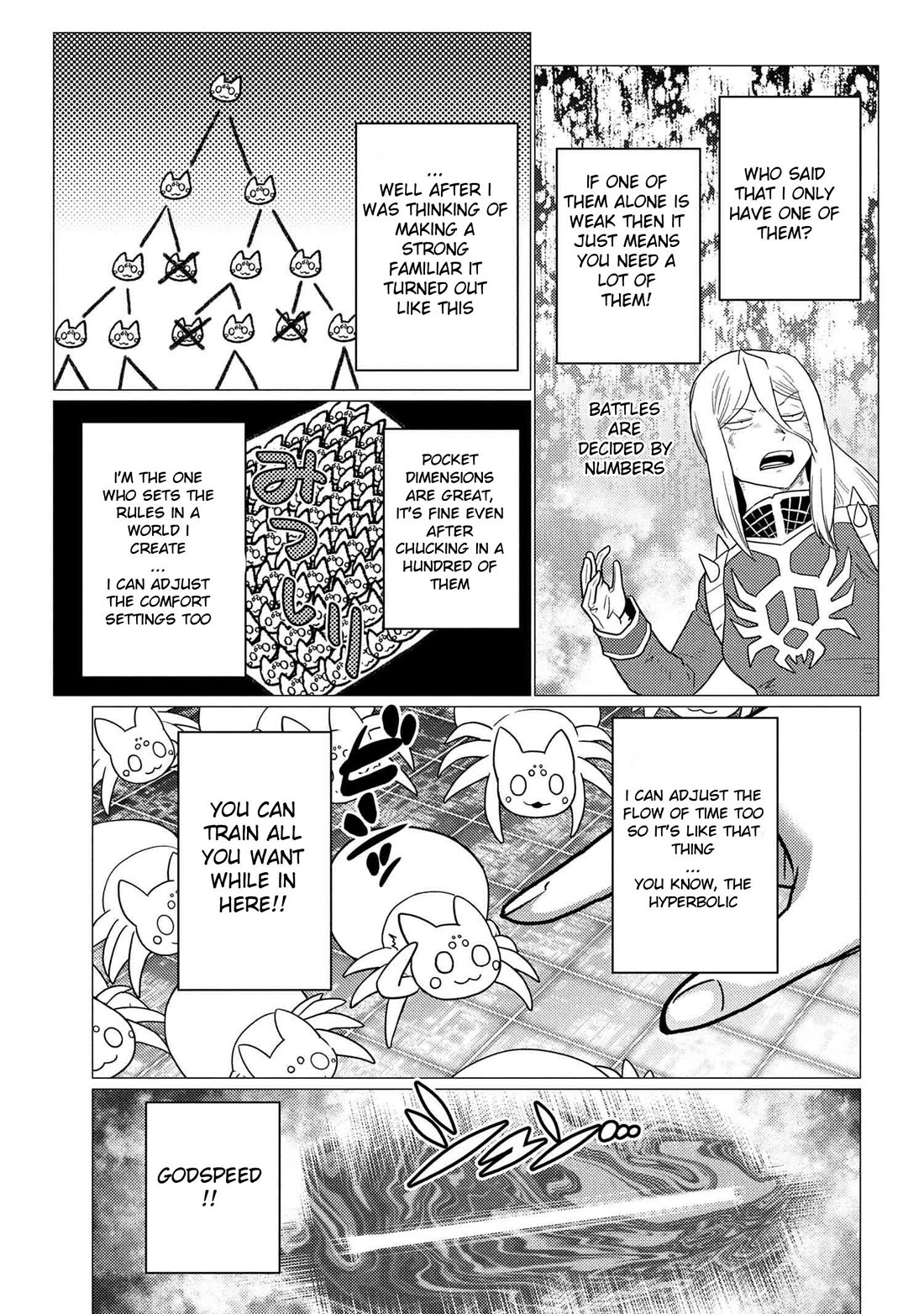Kumo desu ga, nani ka? I'm a spider, so what? chapter 76.2 page 7