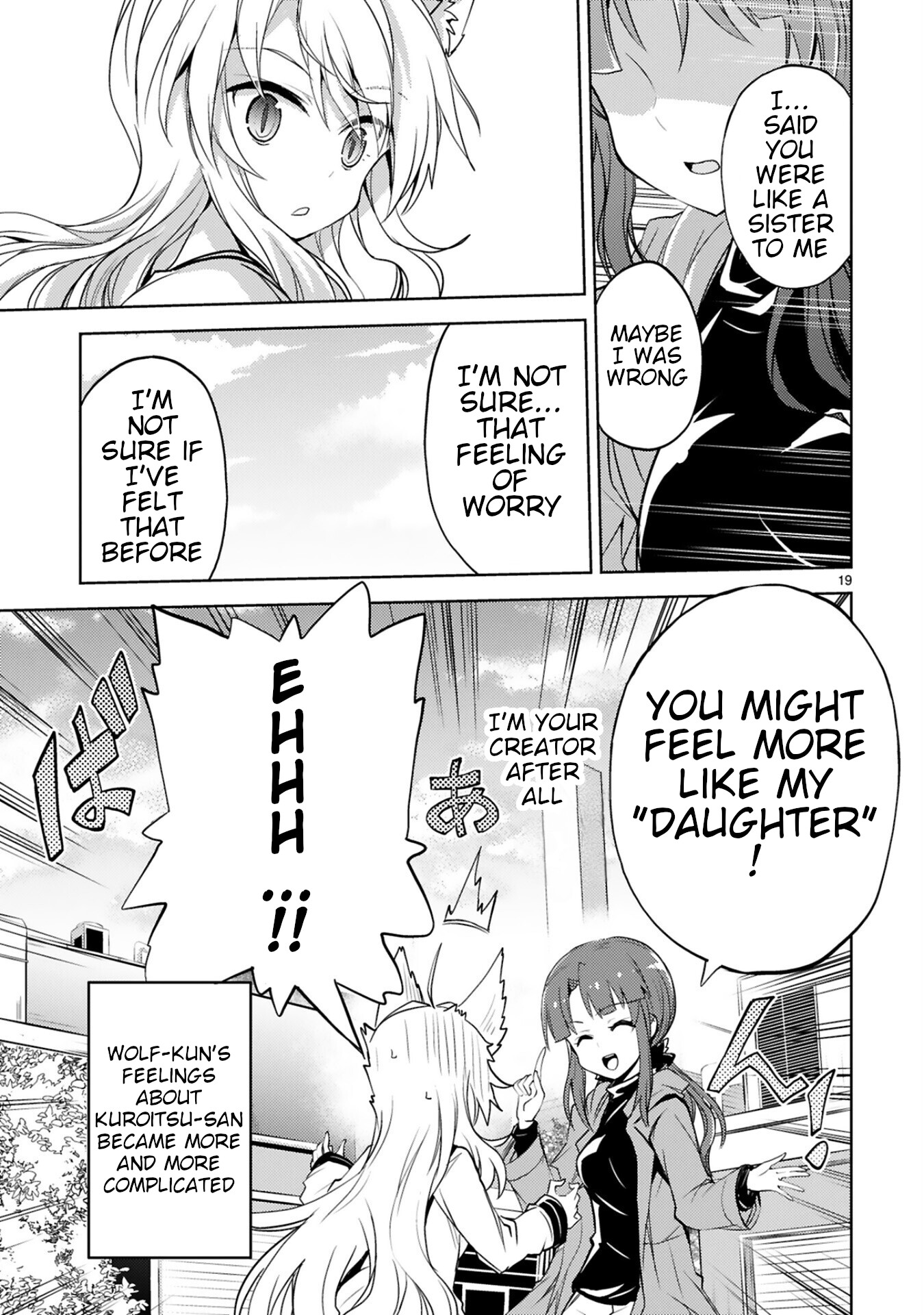 Kuroitsu-san in the Superhuman Research & Development Department chapter 10 page 19