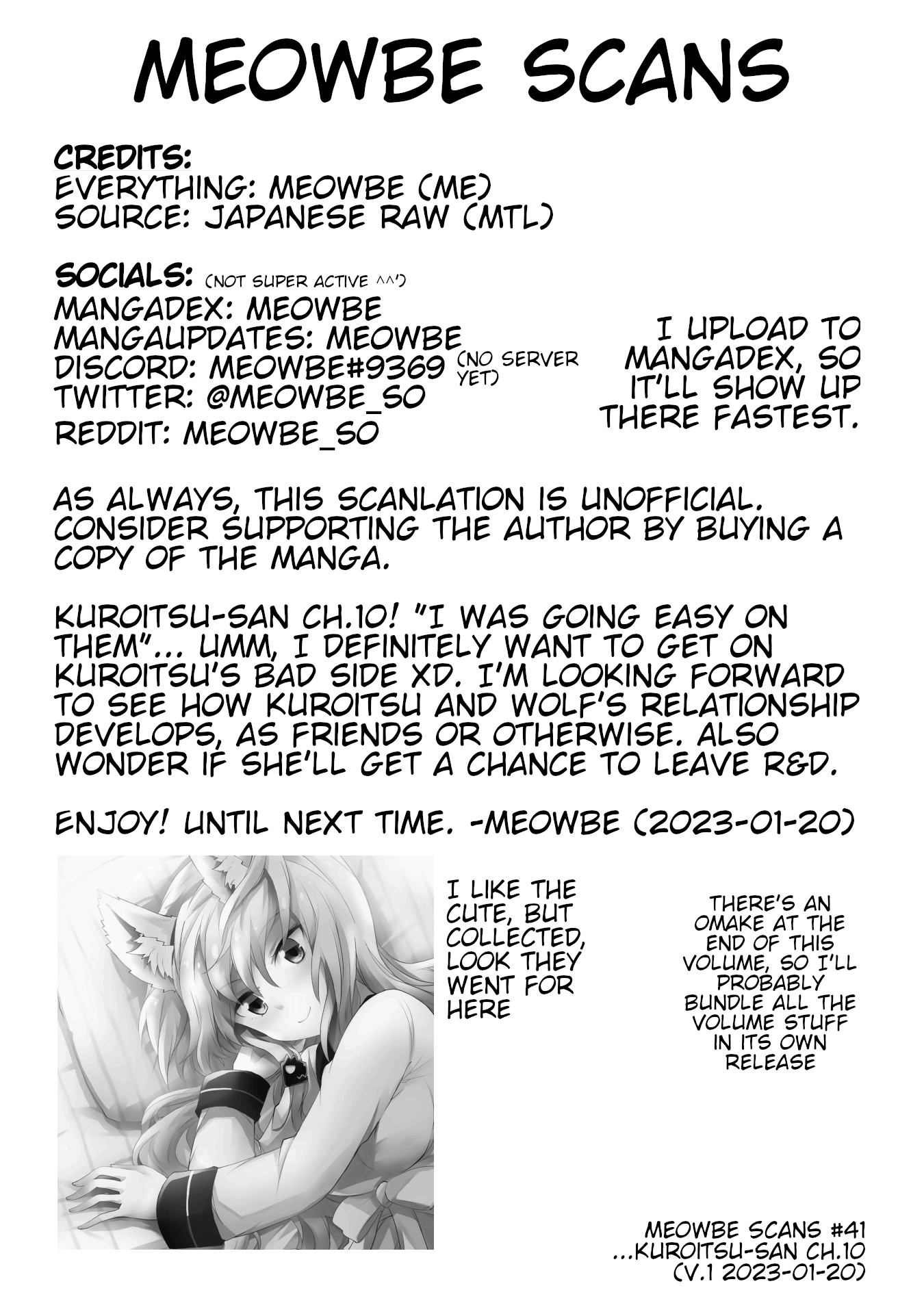 Kuroitsu-san in the Superhuman Research & Development Department chapter 10 page 21