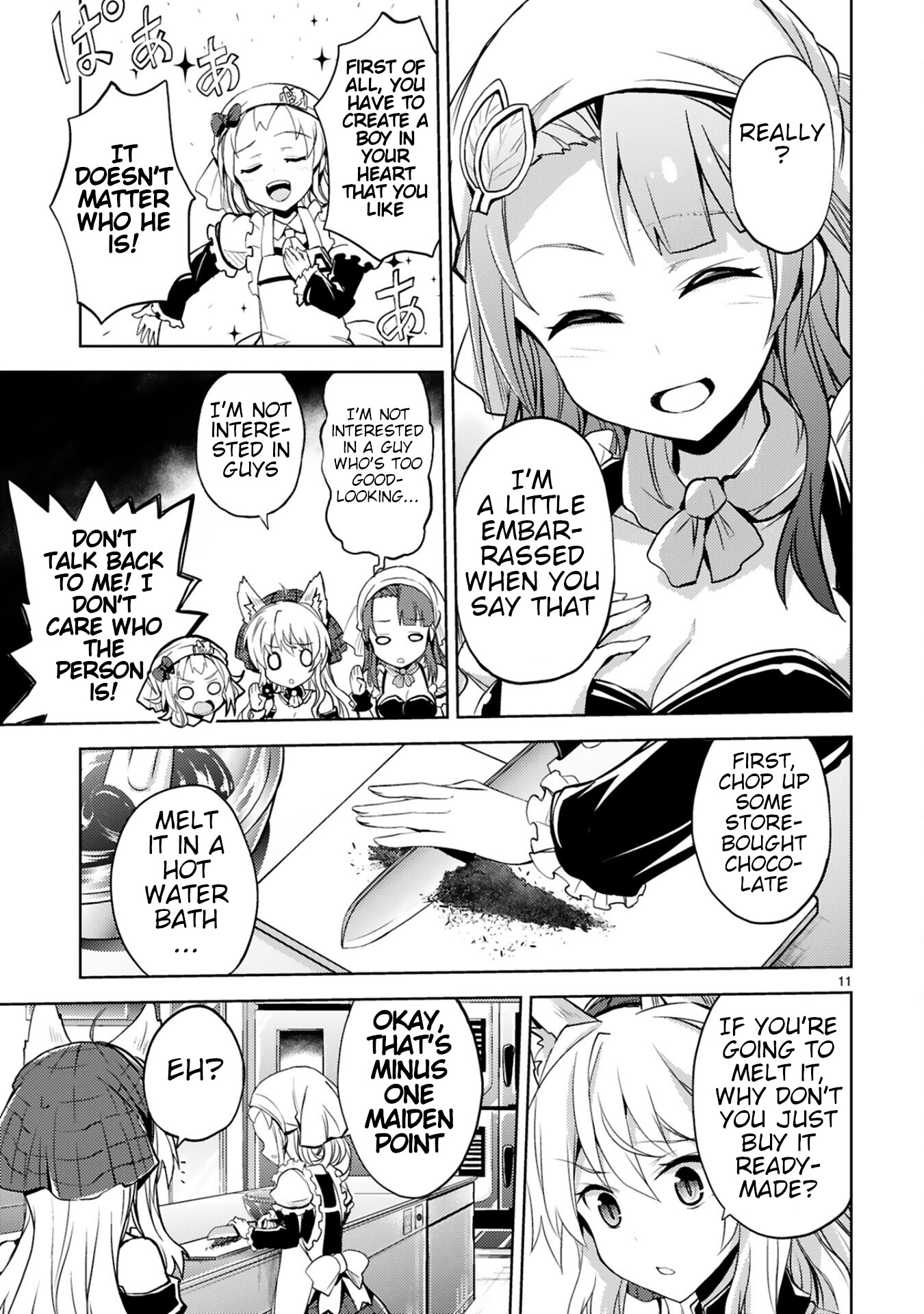 Kuroitsu-san in the Superhuman Research & Development Department chapter 11 page 11