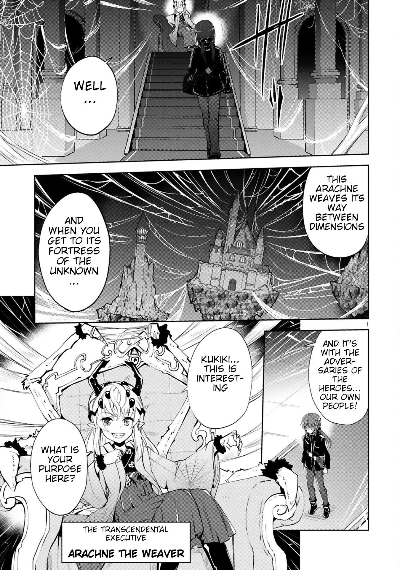 Kuroitsu-san in the Superhuman Research & Development Department chapter 13 page 1