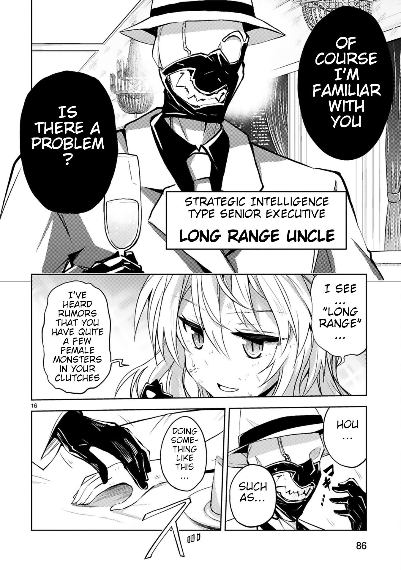 Kuroitsu-san in the Superhuman Research & Development Department chapter 13 page 16
