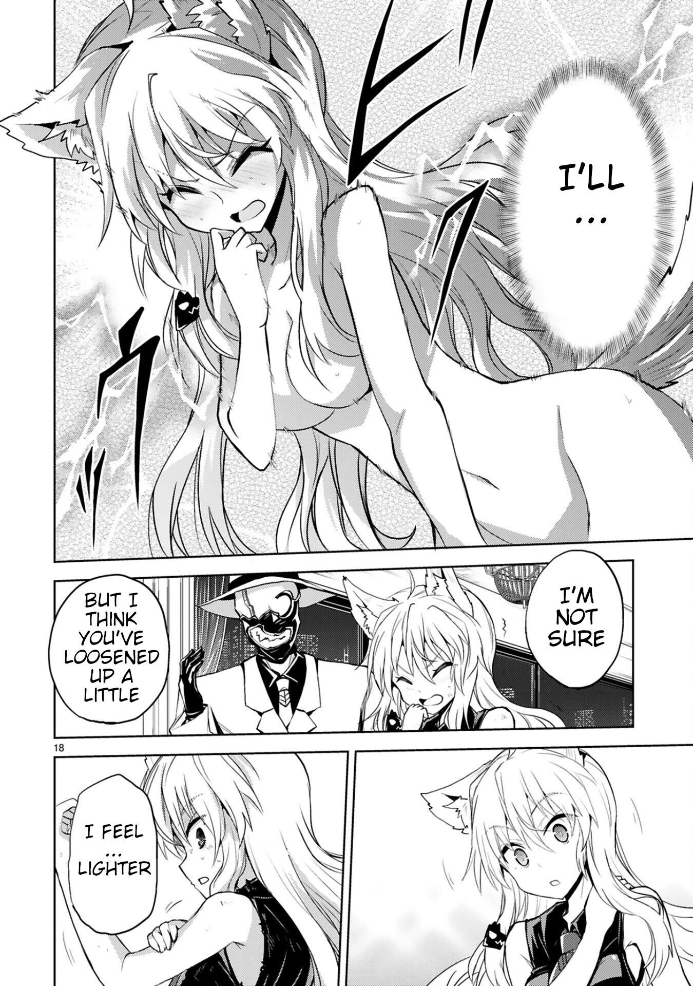 Kuroitsu-san in the Superhuman Research & Development Department chapter 13 page 18