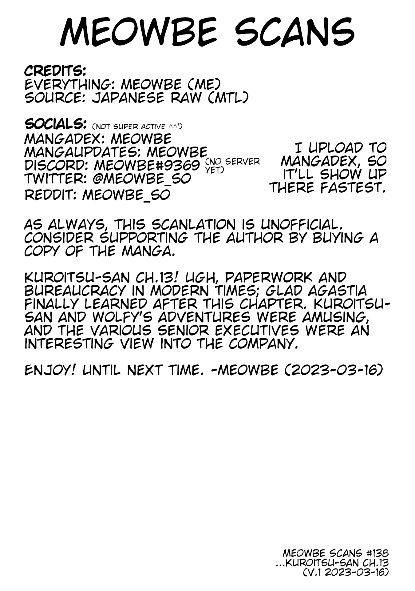 Kuroitsu-san in the Superhuman Research & Development Department chapter 13 page 23