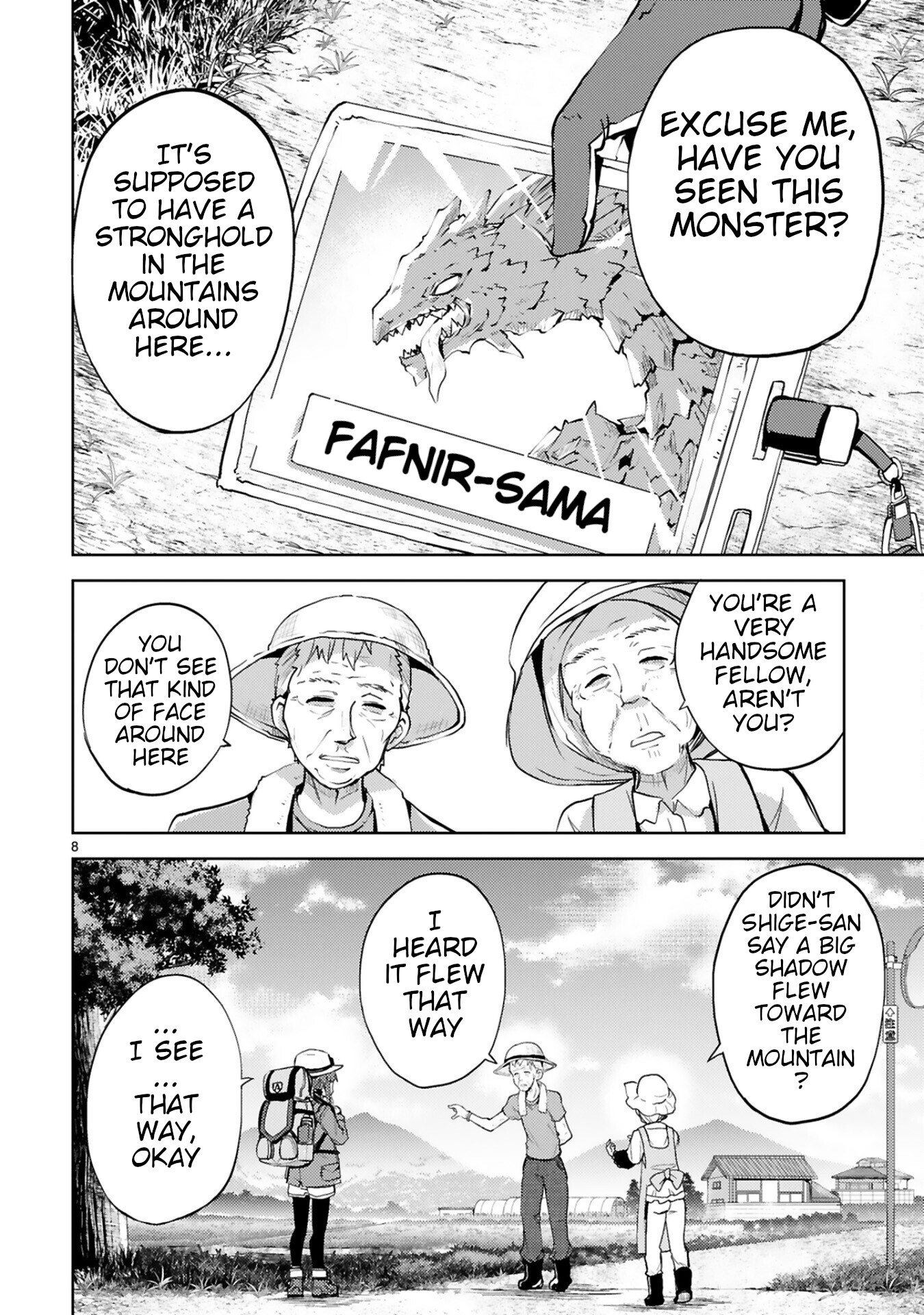 Kuroitsu-san in the Superhuman Research & Development Department chapter 13 page 8