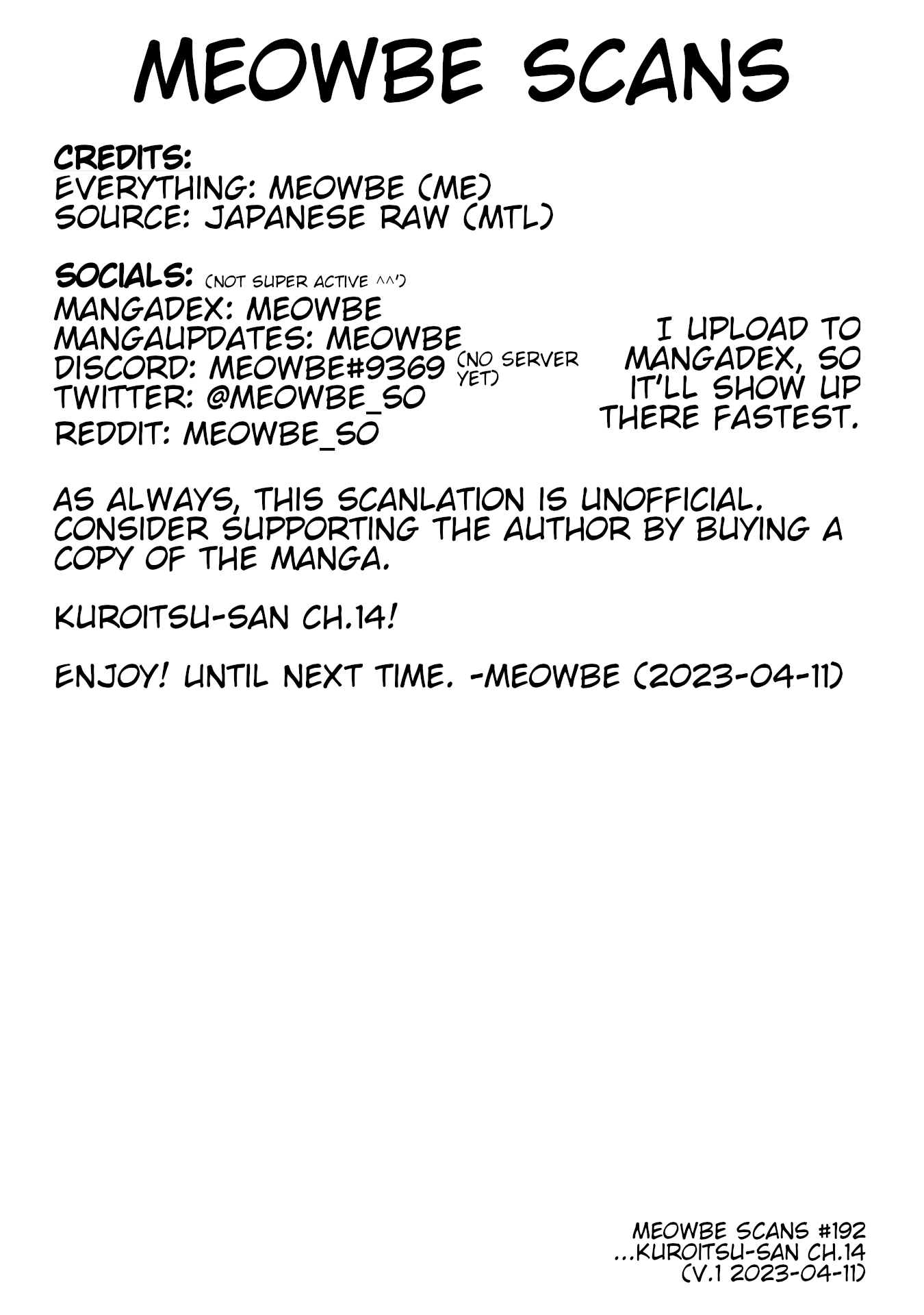 Kuroitsu-san in the Superhuman Research & Development Department chapter 14 page 20