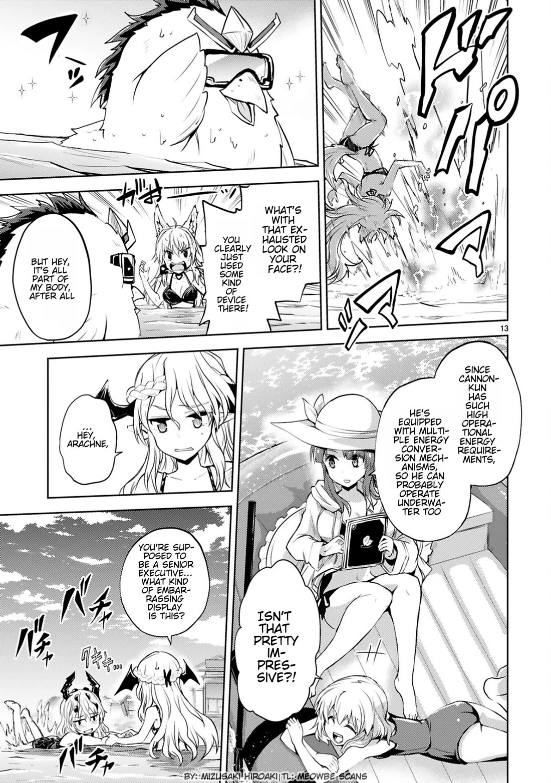 Kuroitsu-san in the Superhuman Research & Development Department chapter 17 page 13