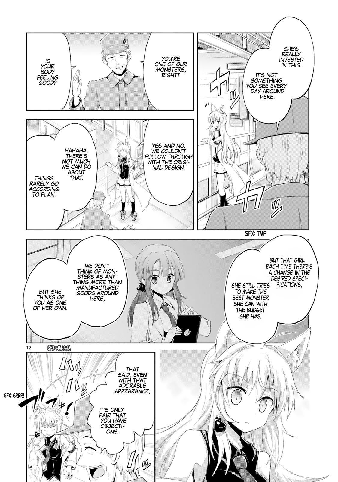 Kuroitsu-san in the Superhuman Research & Development Department chapter 3 page 13