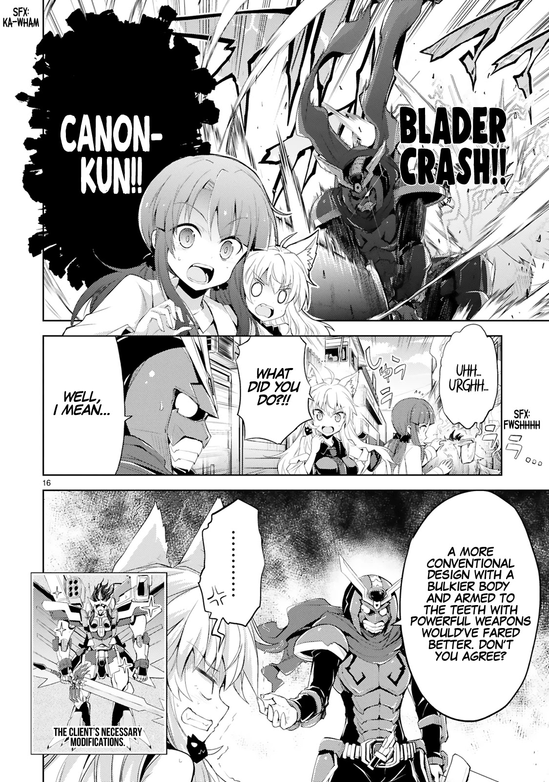 Kuroitsu-san in the Superhuman Research & Development Department chapter 3 page 17