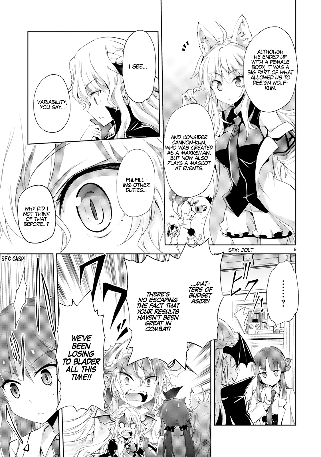 Kuroitsu-san in the Superhuman Research & Development Department chapter 4 page 10