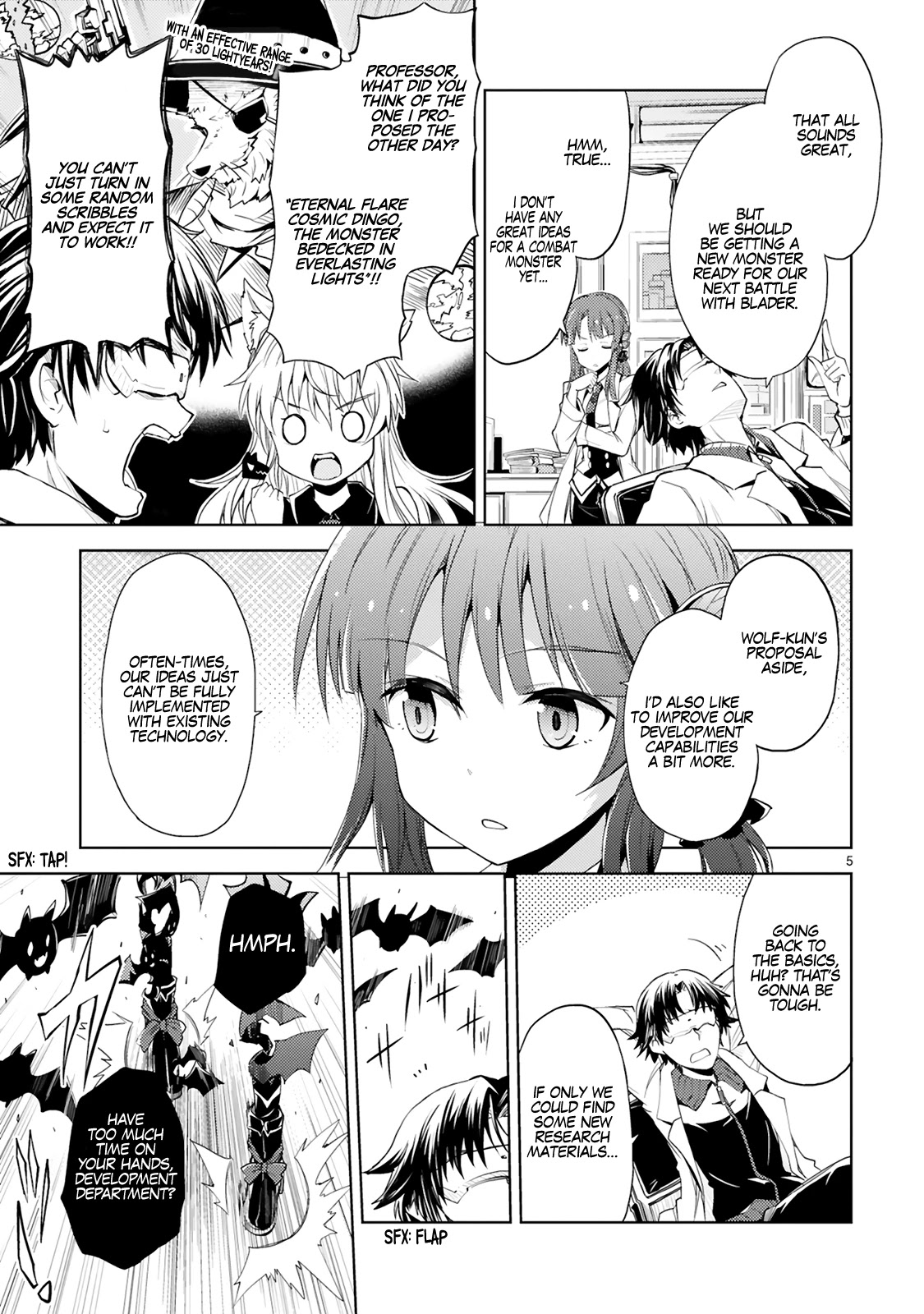 Kuroitsu-san in the Superhuman Research & Development Department chapter 4 page 6