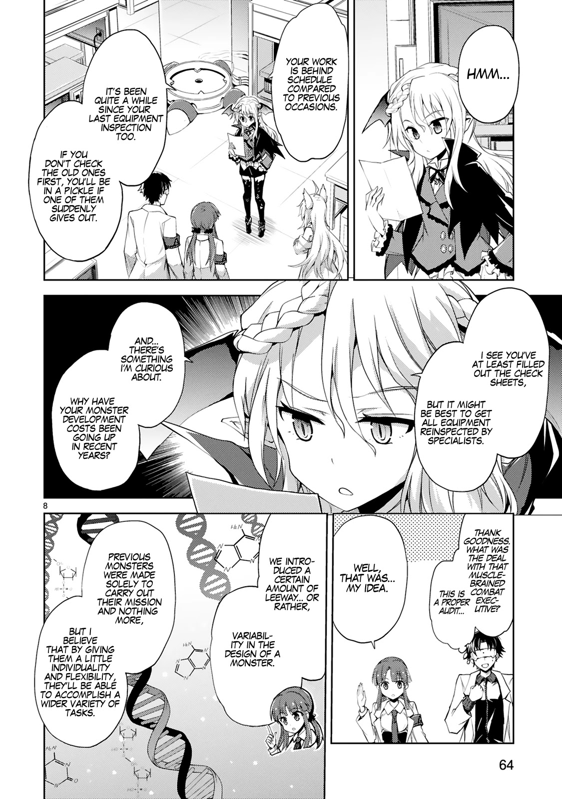 Kuroitsu-san in the Superhuman Research & Development Department chapter 4 page 9