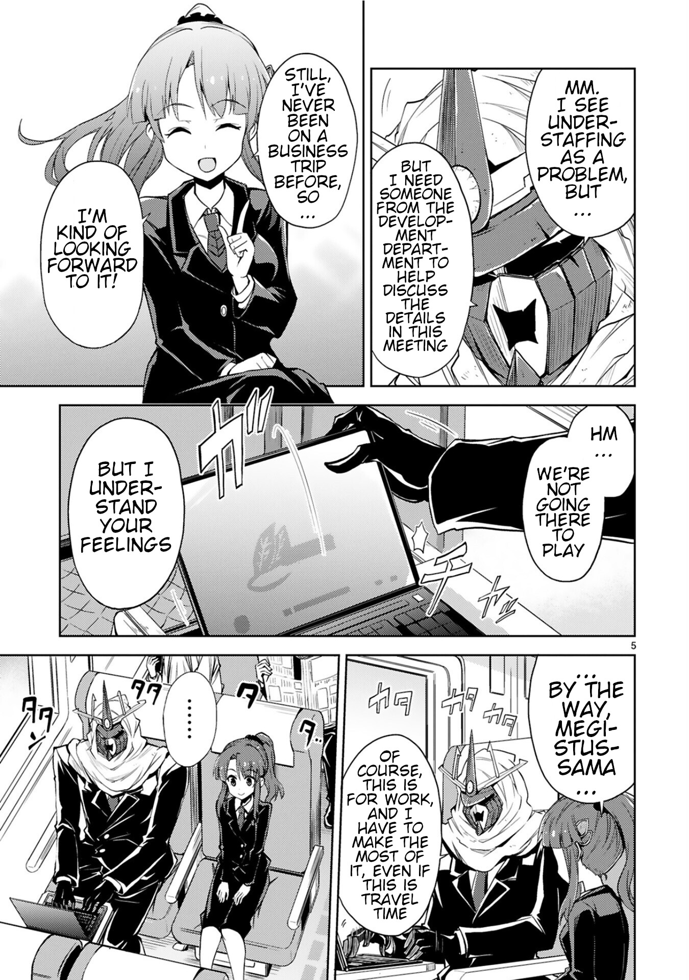 Kuroitsu-san in the Superhuman Research & Development Department chapter 5 page 5