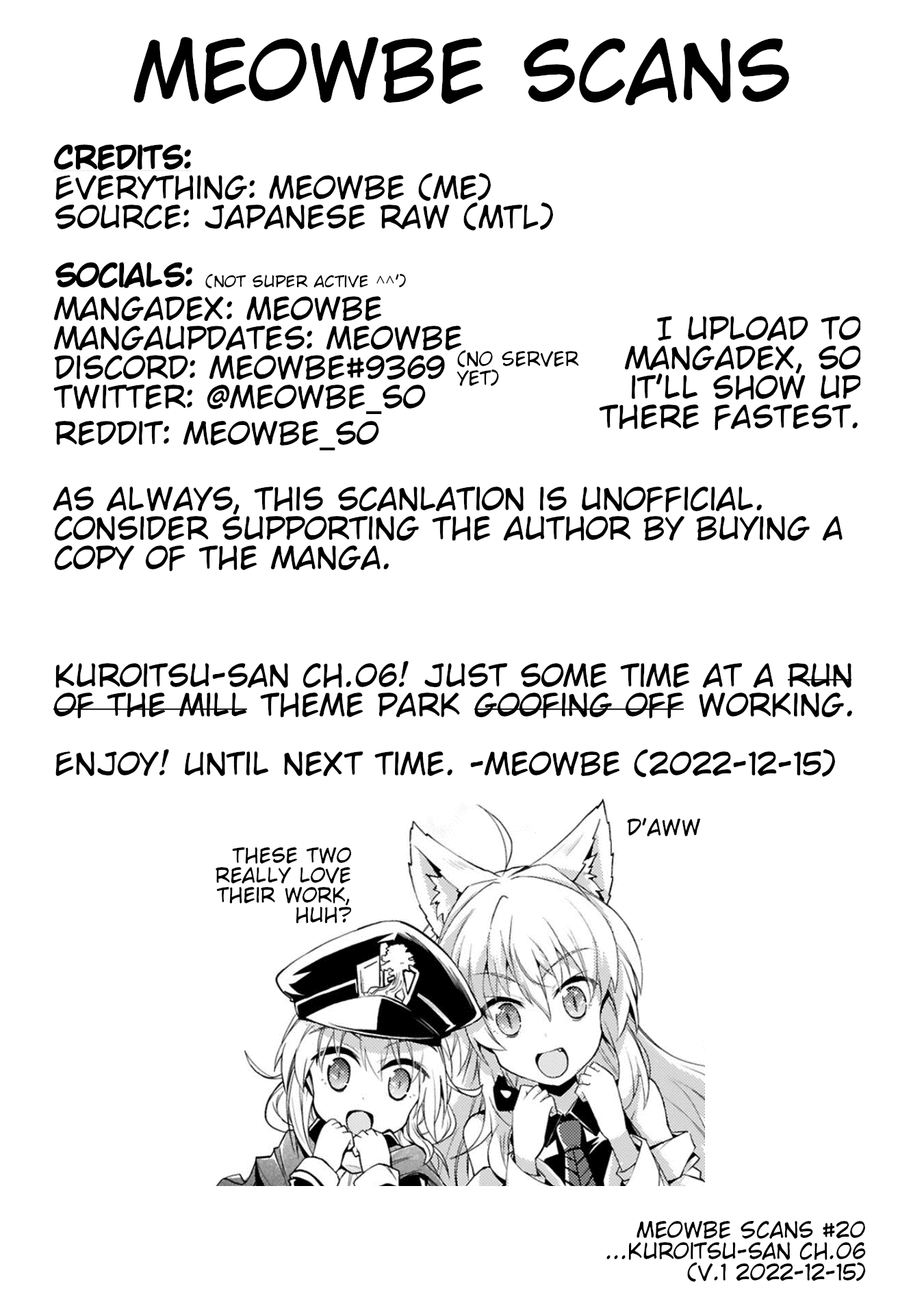 Kuroitsu-san in the Superhuman Research & Development Department chapter 6 page 21