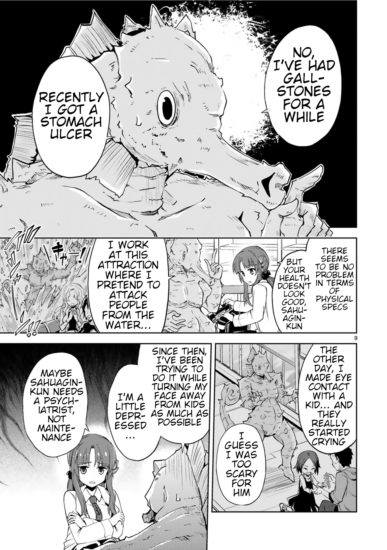Kuroitsu-san in the Superhuman Research & Development Department chapter 6 page 9