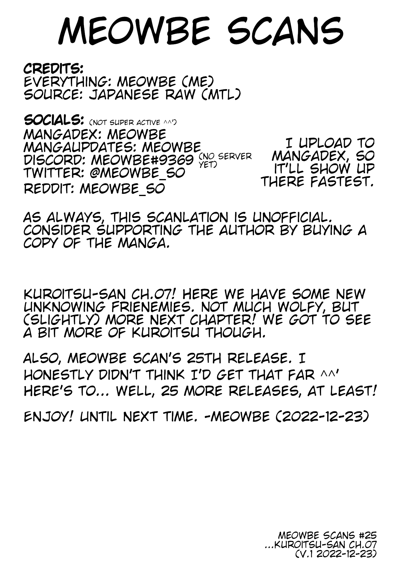 Kuroitsu-san in the Superhuman Research & Development Department chapter 7 page 15