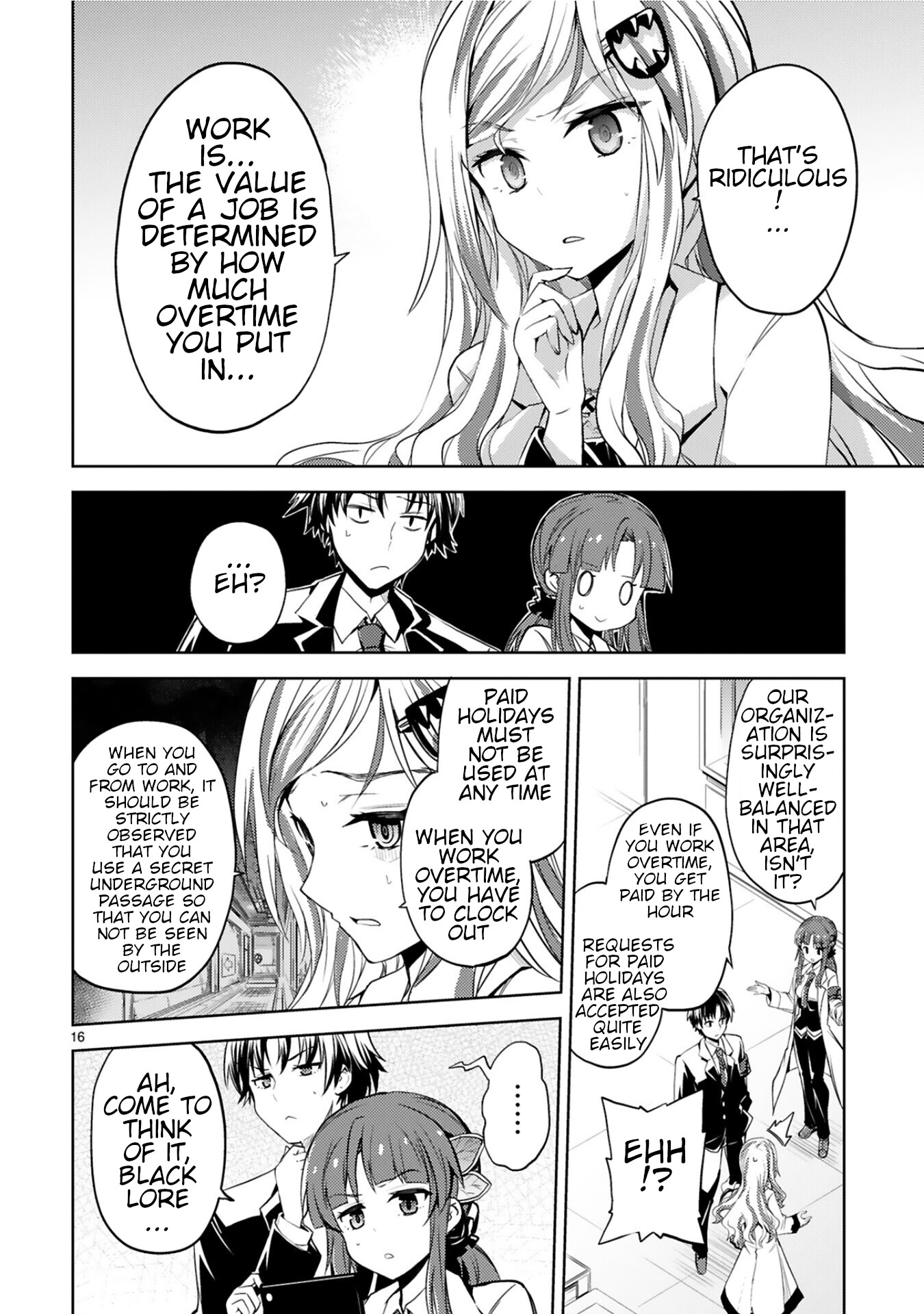 Kuroitsu-san in the Superhuman Research & Development Department chapter 8 page 16