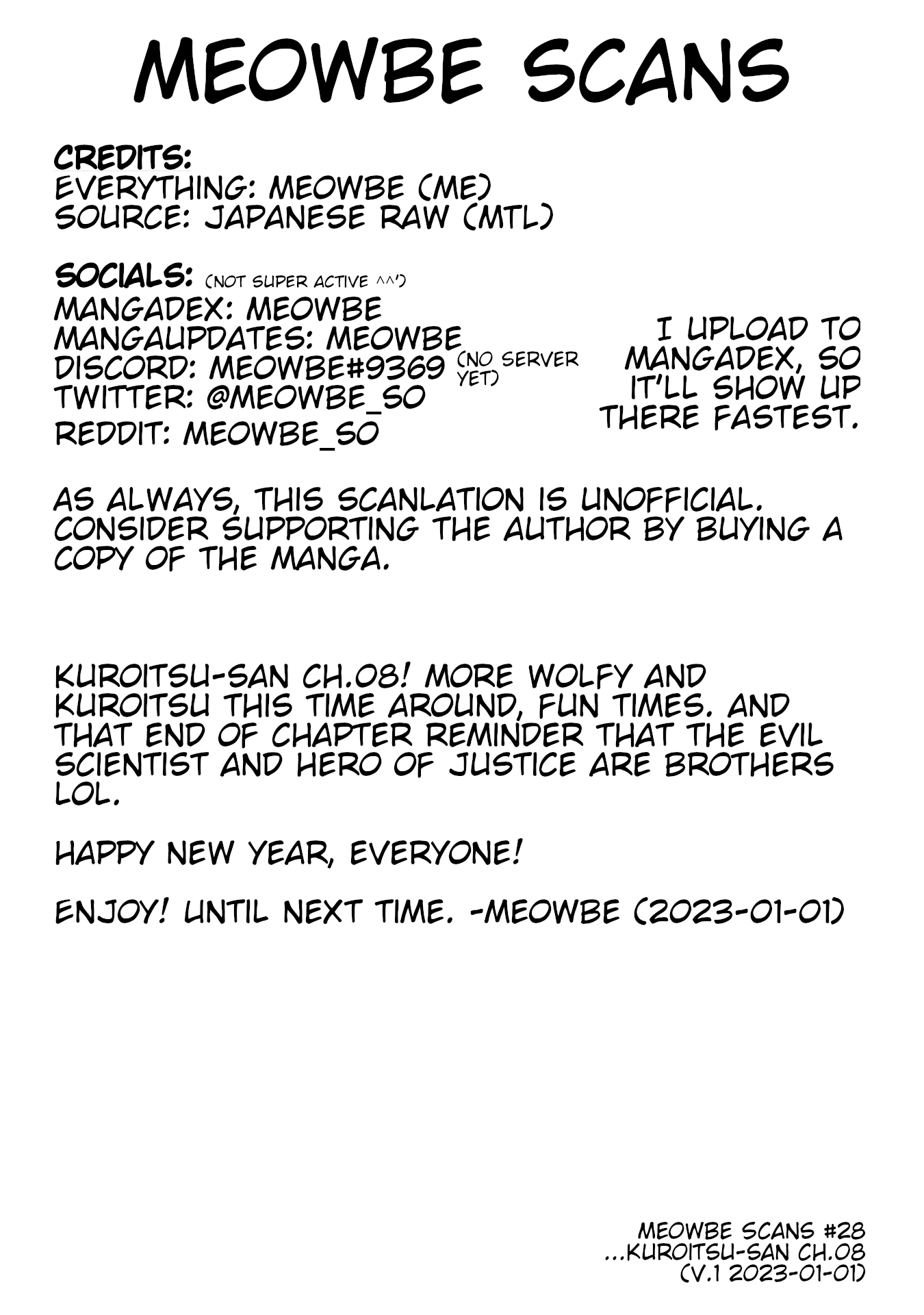 Kuroitsu-san in the Superhuman Research & Development Department chapter 8 page 19