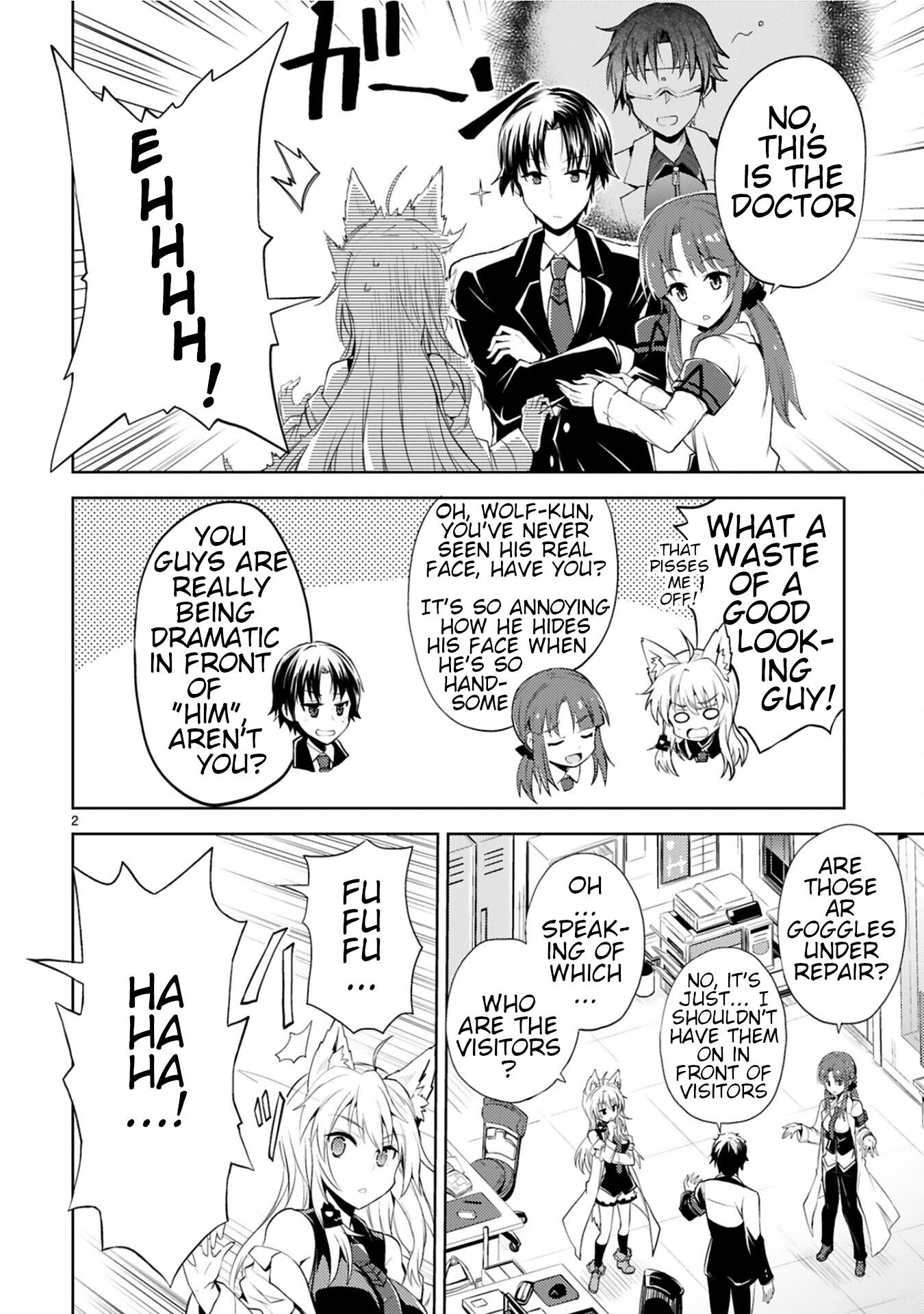 Kuroitsu-san in the Superhuman Research & Development Department chapter 8 page 2