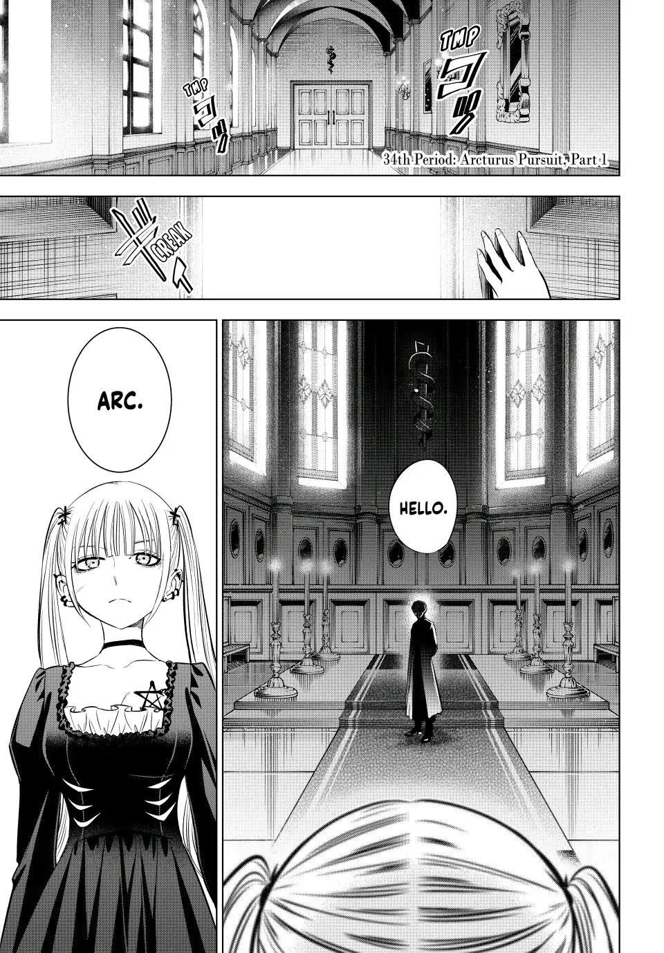 Kuroneko To Majo No Kyoushitsu chapter 34 page 1