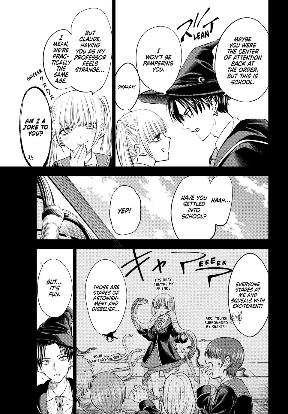 Kuroneko To Majo No Kyoushitsu chapter 34 page 13