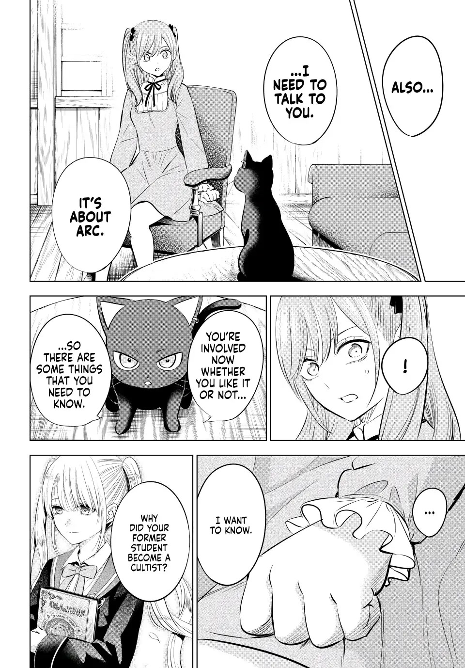 Kuroneko To Majo No Kyoushitsu chapter 34 page 6