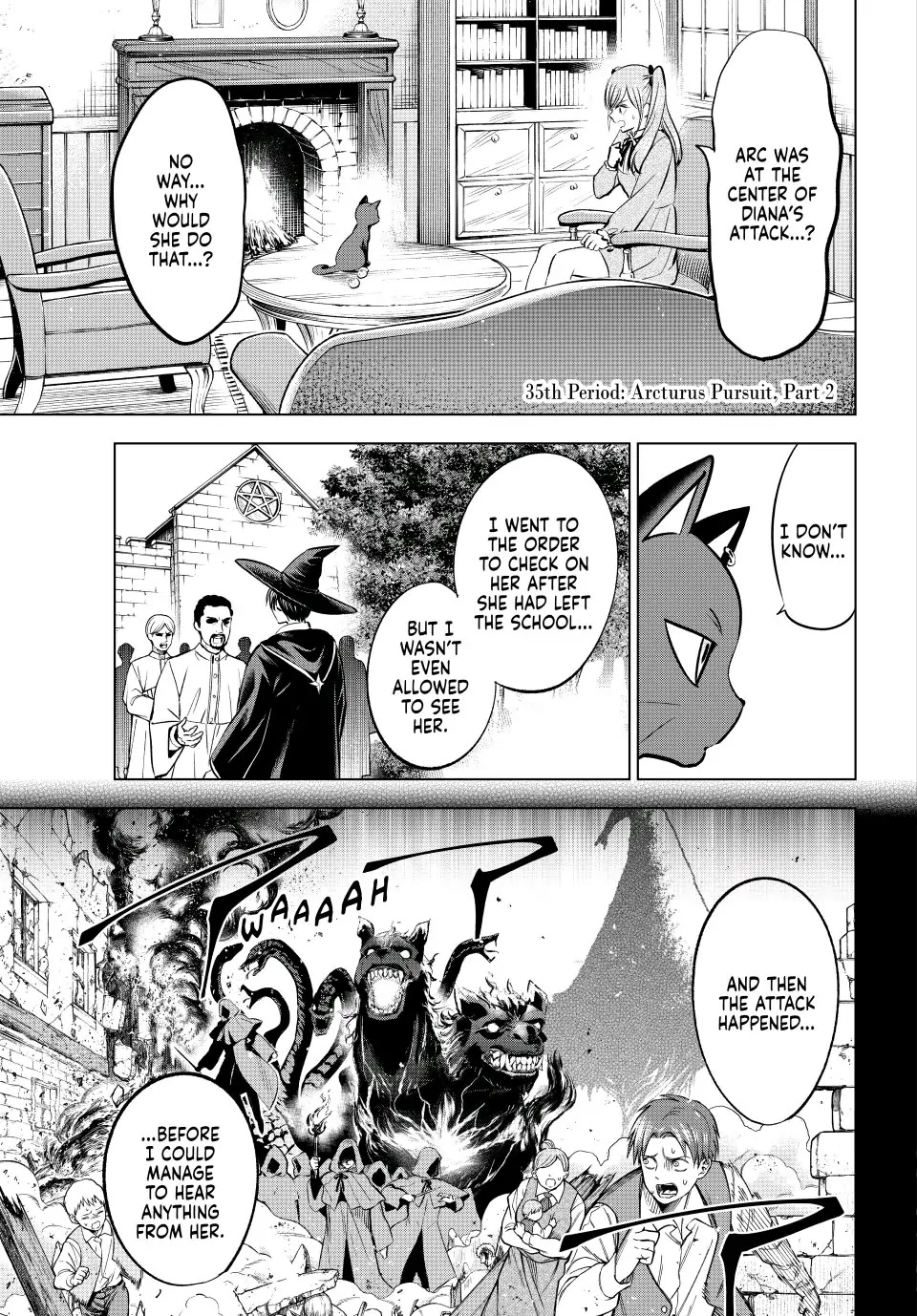 Kuroneko To Majo No Kyoushitsu chapter 35 page 2