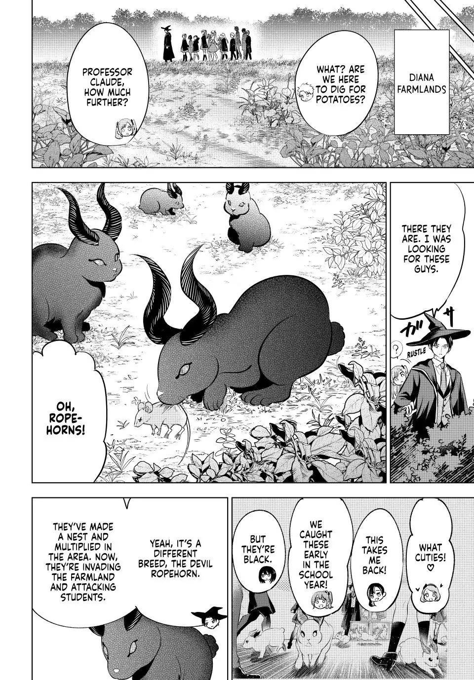 Kuroneko To Majo No Kyoushitsu chapter 40 page 4