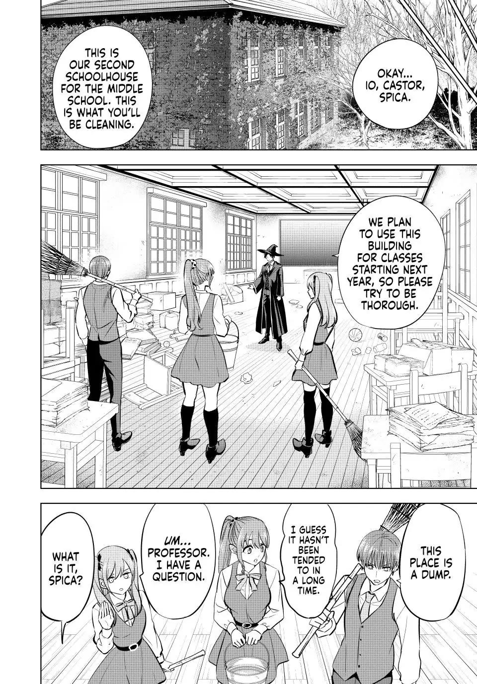 Kuroneko To Majo No Kyoushitsu chapter 41 page 8