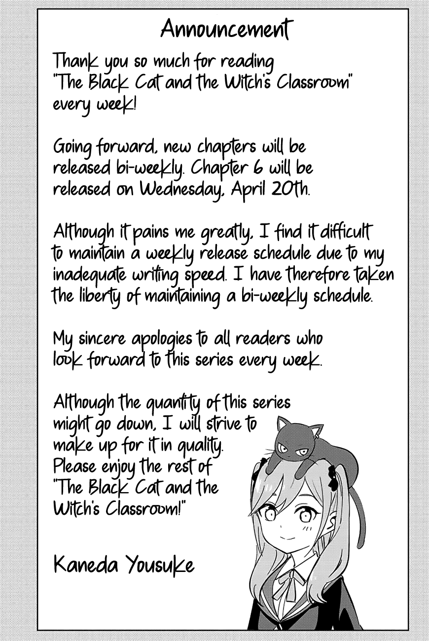 Kuroneko To Majo No Kyoushitsu chapter 5 page 28