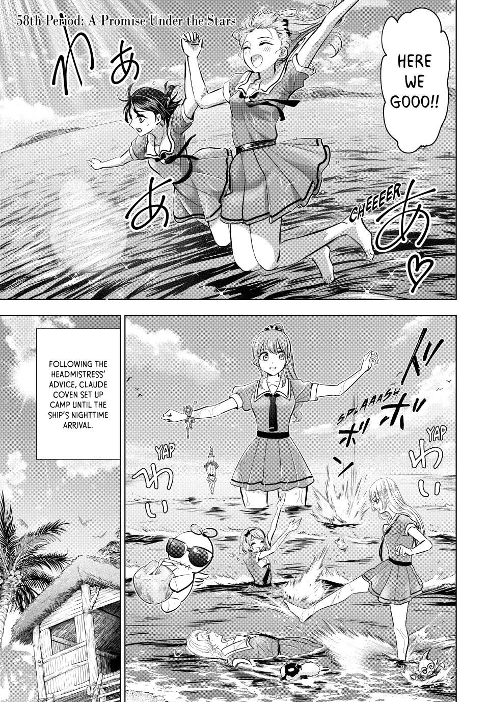 Kuroneko To Majo No Kyoushitsu chapter 58 page 1