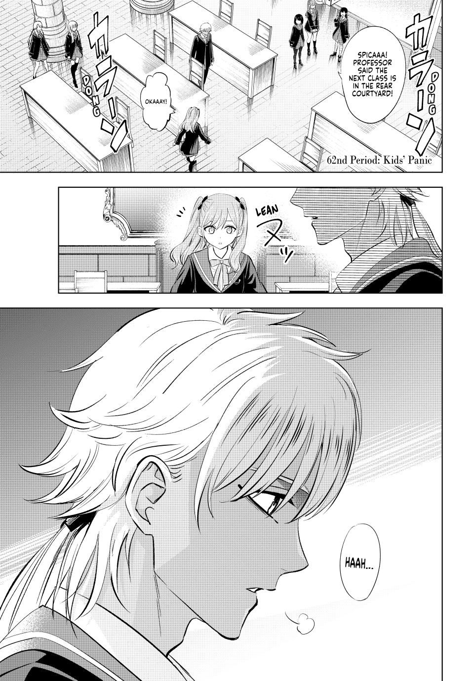 Kuroneko To Majo No Kyoushitsu chapter 62 page 1