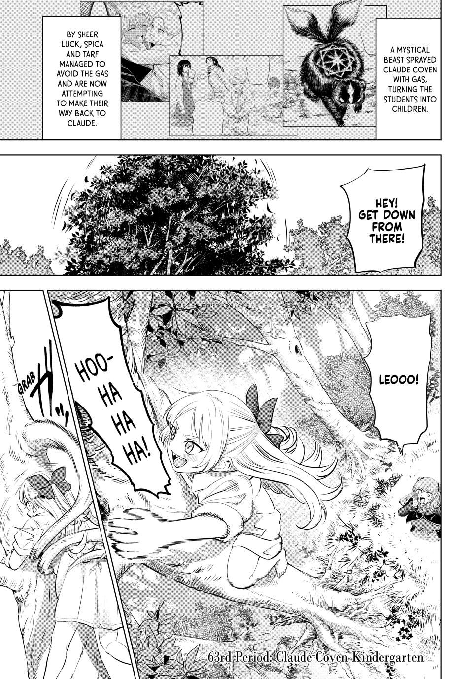 Kuroneko To Majo No Kyoushitsu chapter 63 page 1