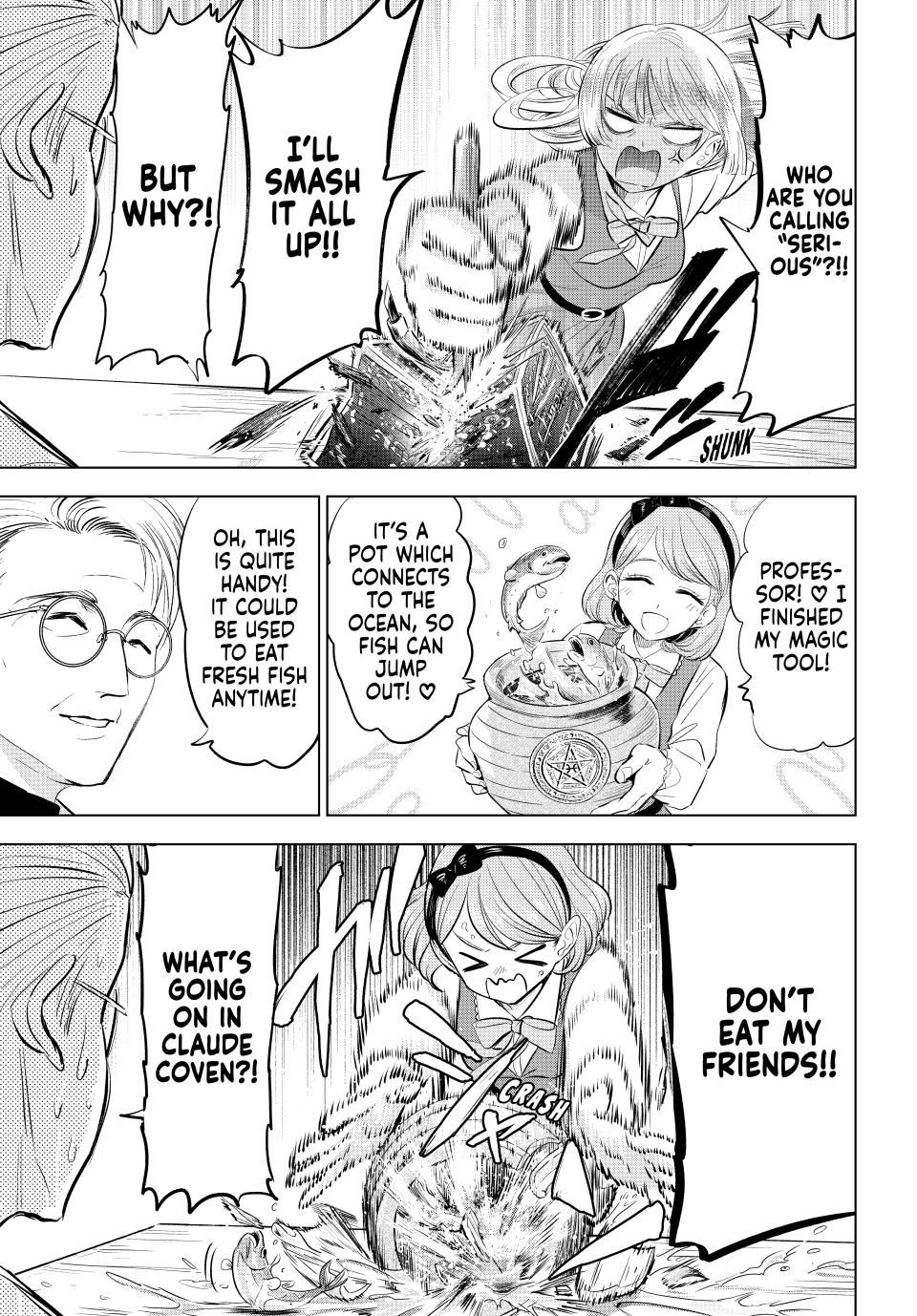 Kuroneko To Majo No Kyoushitsu chapter 66 page 9