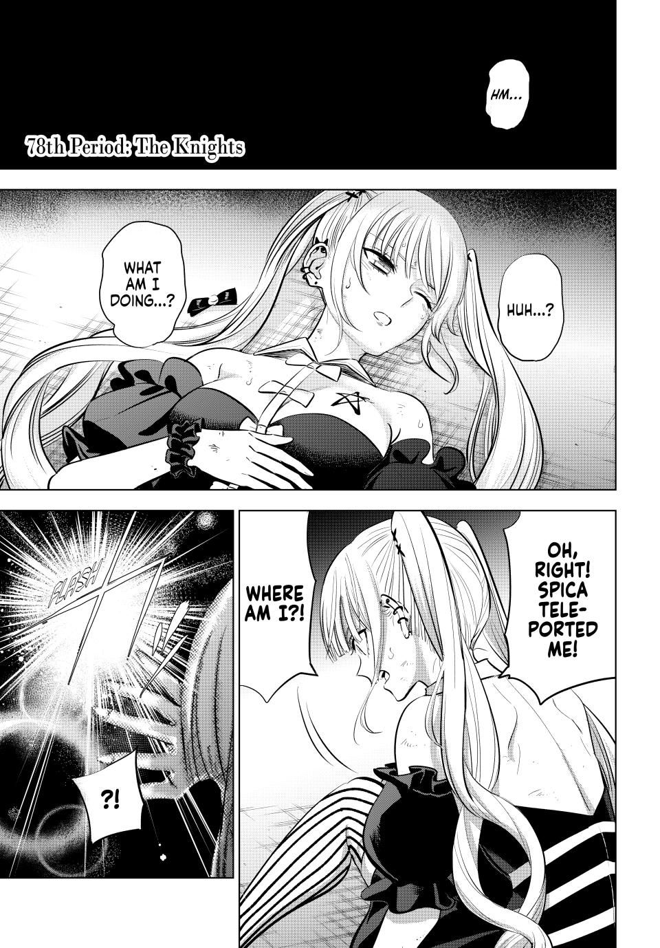 Kuroneko To Majo No Kyoushitsu chapter 78 page 1