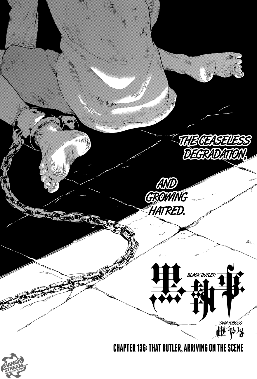 Kuroshitsuji chapter 136 page 1