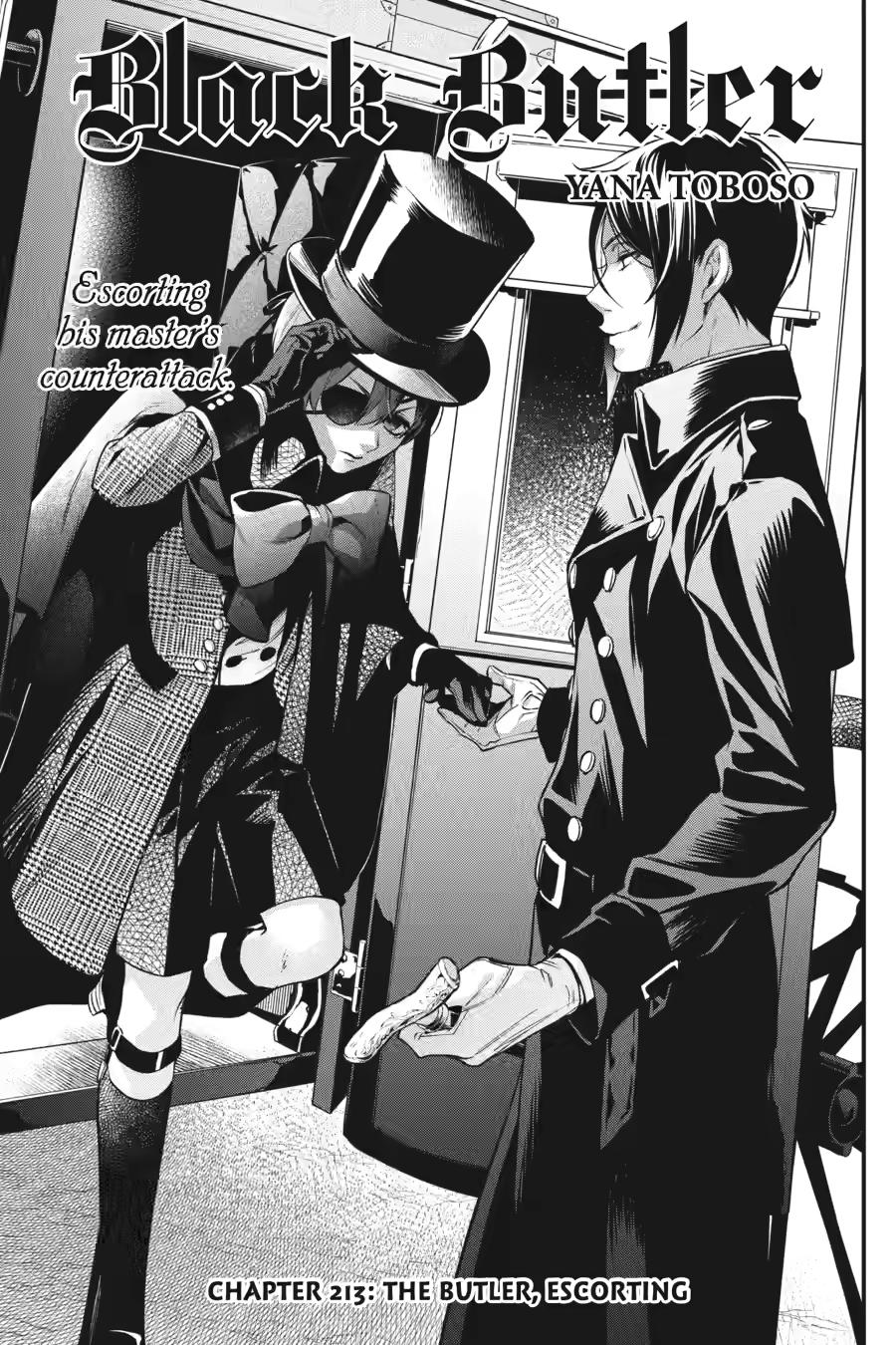 Kuroshitsuji chapter 213 page 1