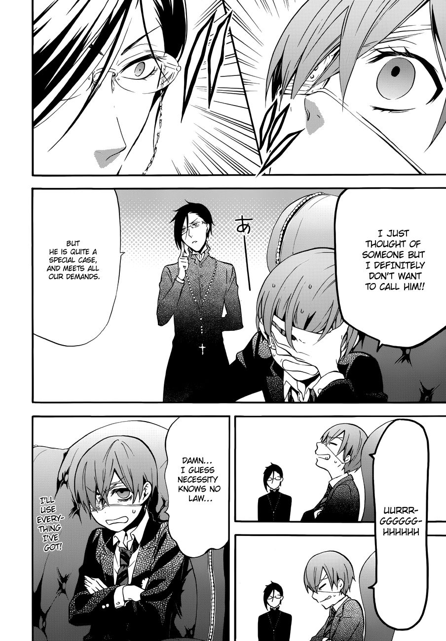 Kuroshitsuji chapter 70 page 17