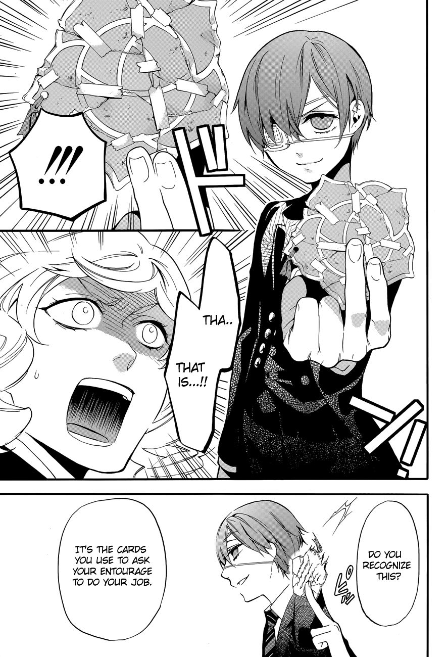 Kuroshitsuji chapter 71 page 19