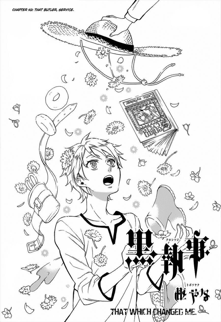 Kuroshitsuji chapter 92 page 1