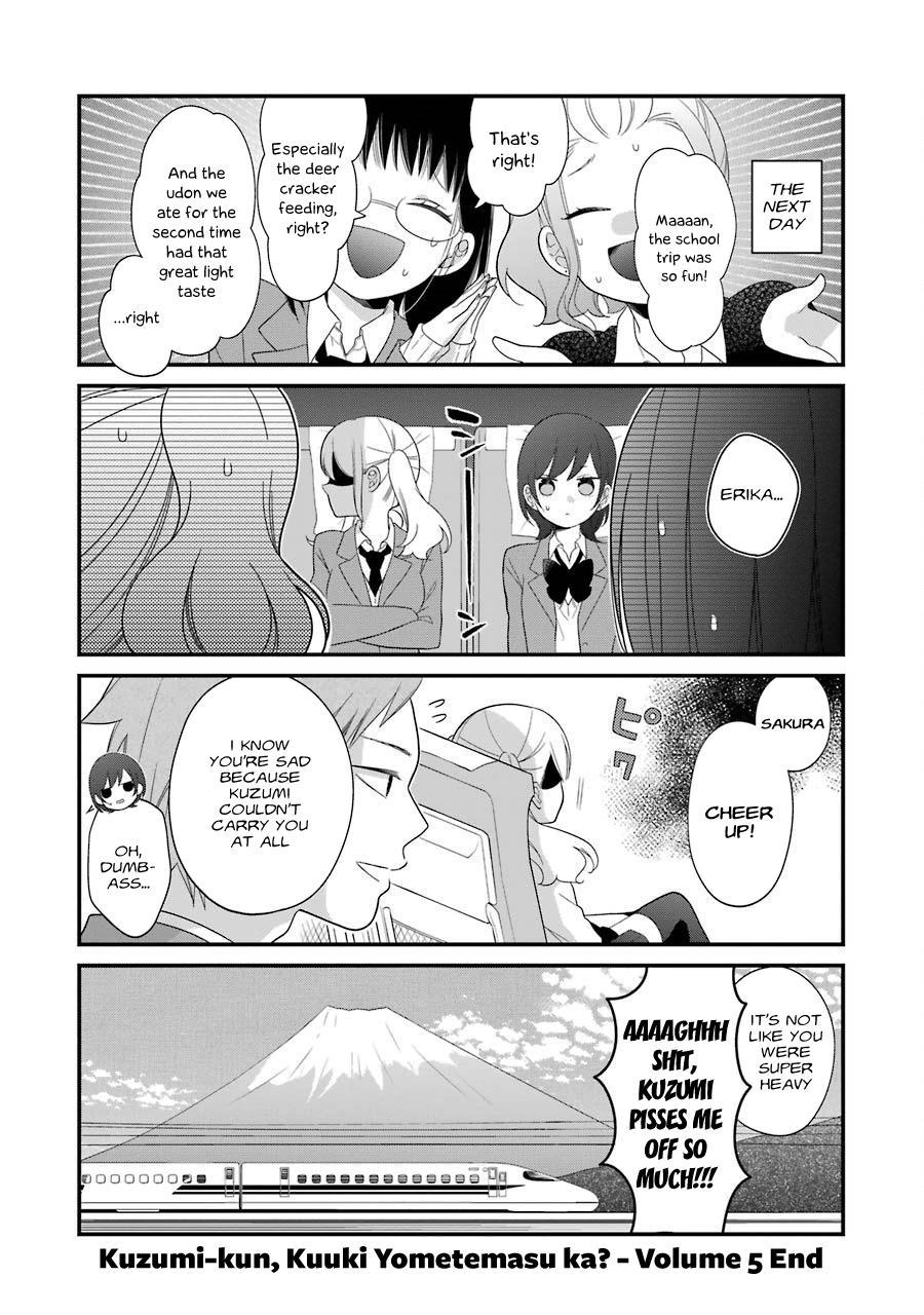 Kusumi-kun, Kuuki Yometemasu ka? chapter 30.5 page 12