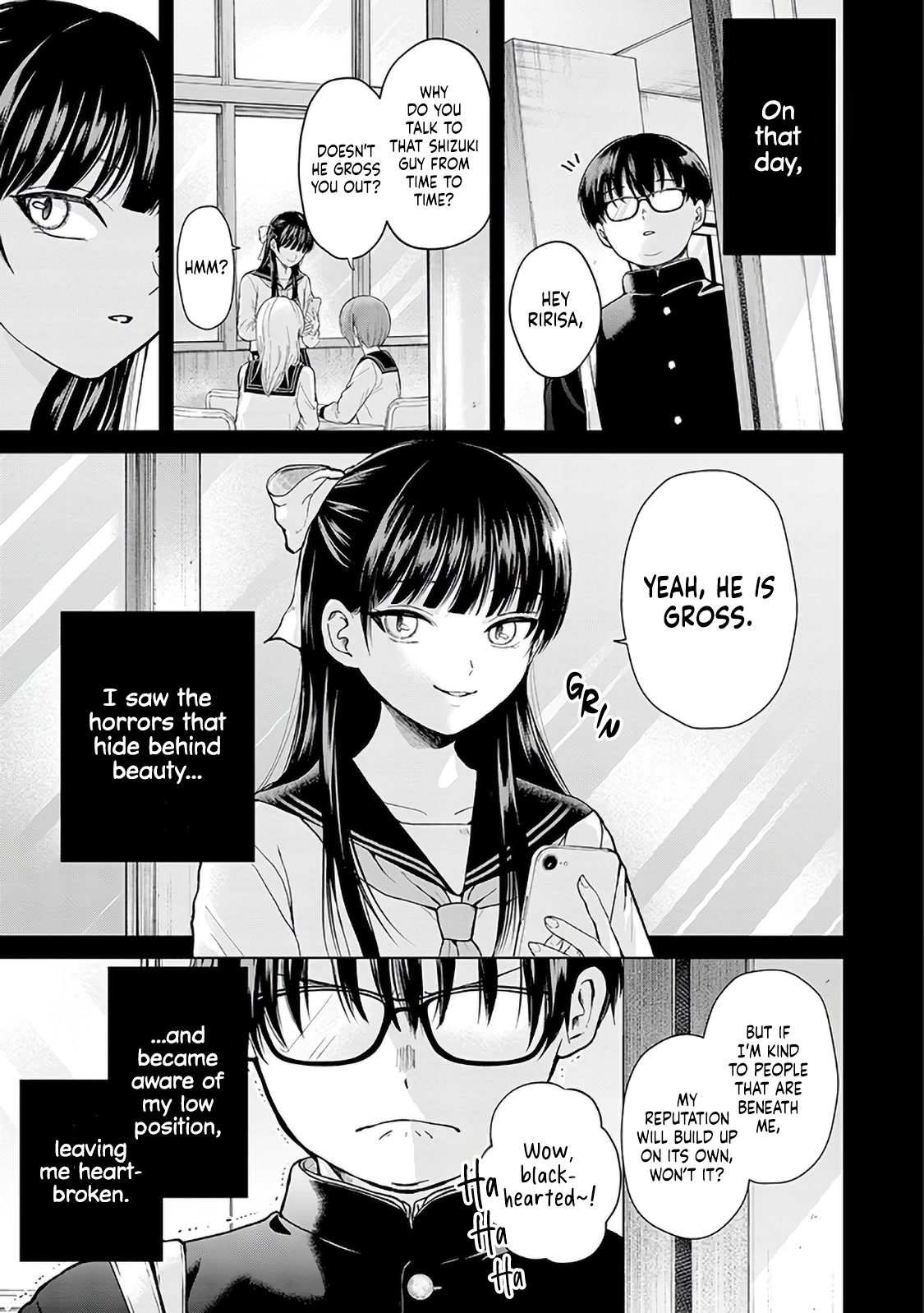Kusunoki-san Failed to Debut in High School chapter 1 page 1