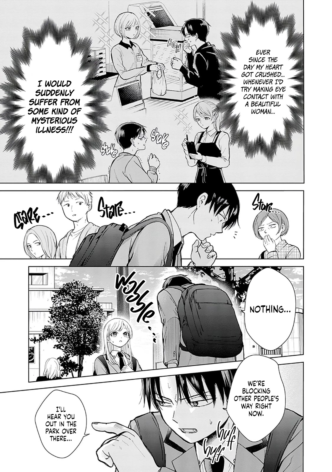 Kusunoki-san Failed to Debut in High School chapter 1 page 11